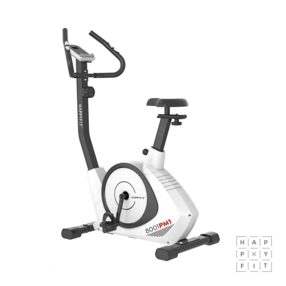 HAPPYFIT Upright Exercise Bike