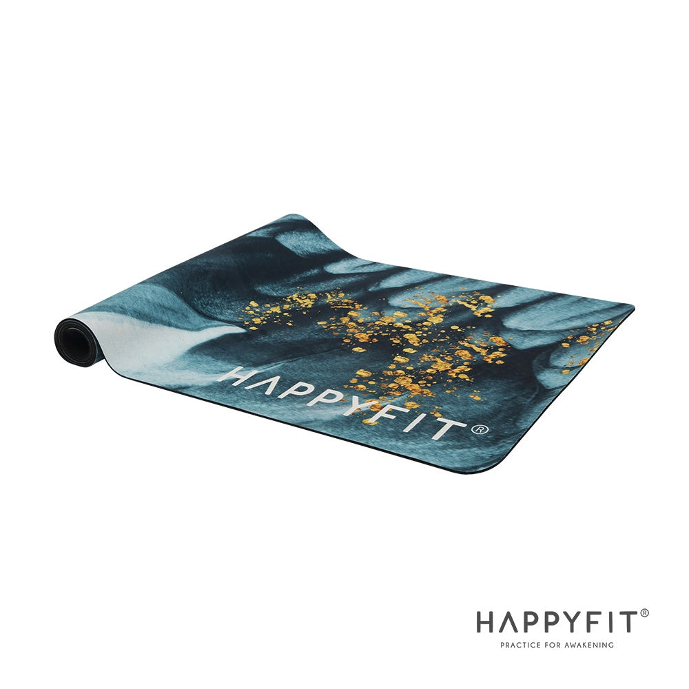 HAPPYFIT Yoga Mat Yoga Mat Suede 4mm HAPPYFIT