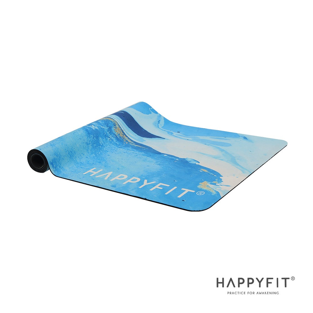 HAPPYFIT Yoga Mat Yoga Mat Suede 4mm HAPPYFIT