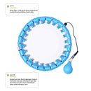 HAPPYFIT 24 Knots Massage Hula Hoop