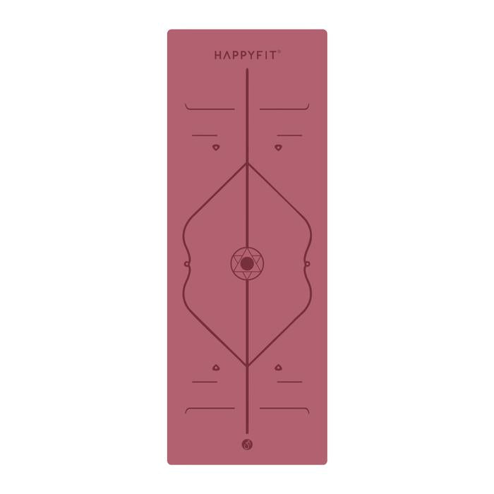 HAPPYFIT YOGAMAT PREMIUM PU 5mm ASANA