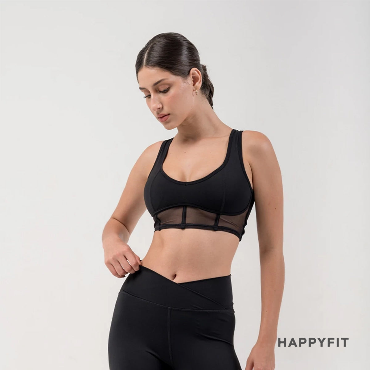 HAPPYFIT Allure Mesh Sports Bra