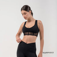 HAPPYFIT Allure Mesh Sports Bra