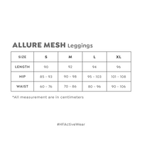 HAPPYFIT Allure Mesh Leggings High Waist