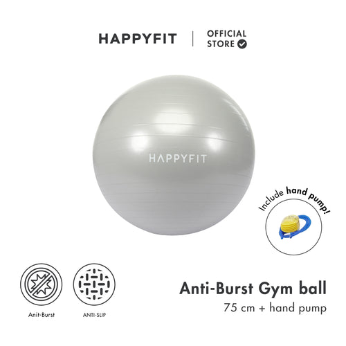 HAPPYFIT Gym Ball 75 Cm