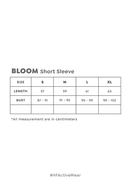 HAPPYFIT Bloom Short Sleeve