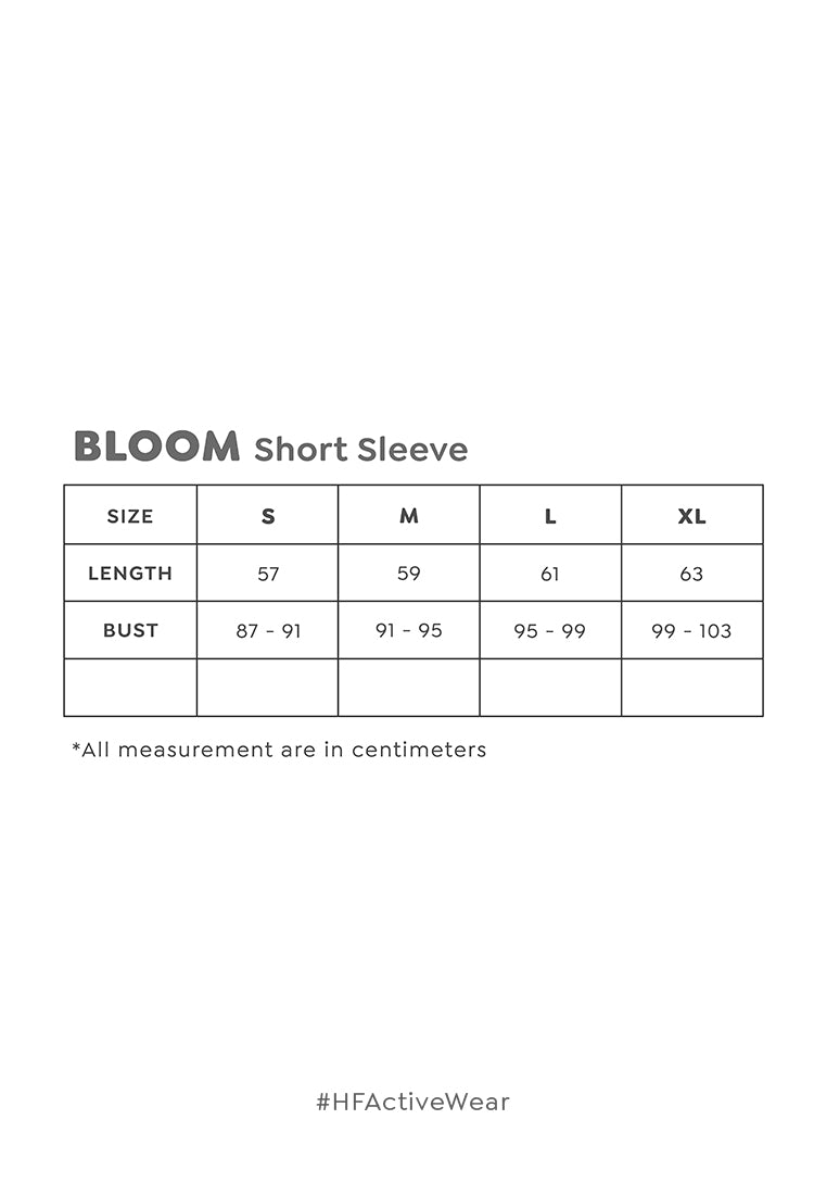 HAPPYFIT Bloom Short Sleeve