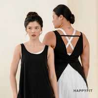 HAPPYFIT Back Tied Tank Top