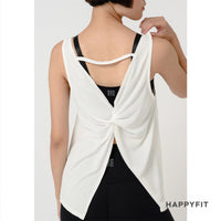 HAPPYFIT Back Tied Tank Top