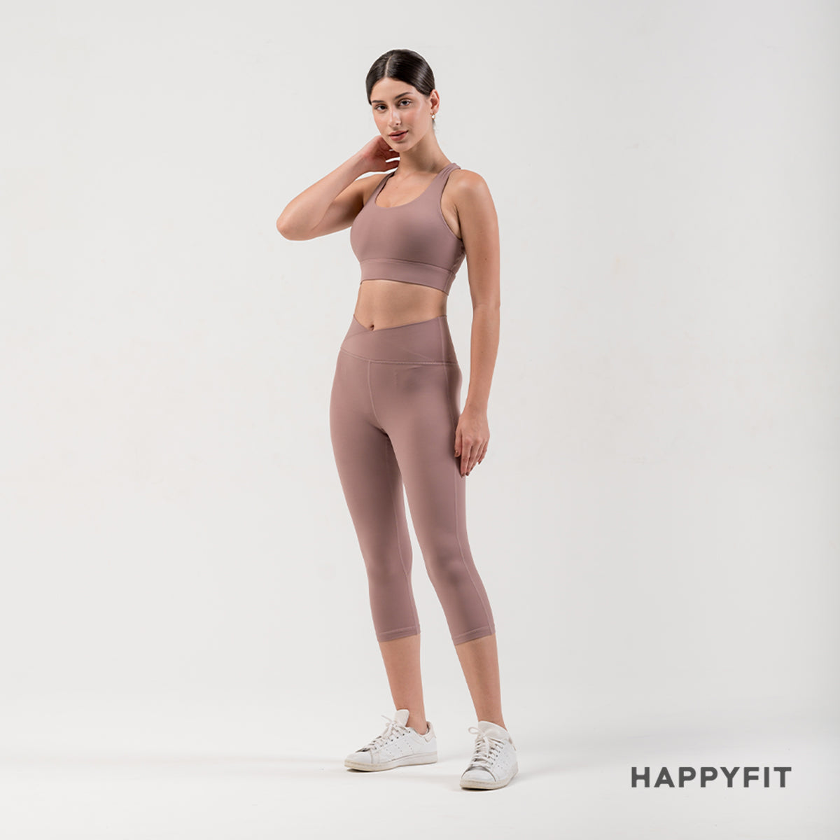 HAPPYFIT Leggings Capri V Waist