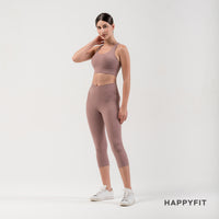HAPPYFIT Leggings Capri V Waist