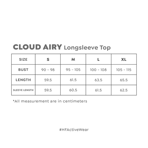 HAPPYFIT Cloud Airy Longsleeve Top