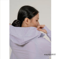 HAPPYFIT Uv Protection Crop Jacket Cloudy Comfort
