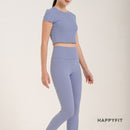 HAPPYFIT Crop Top Ribbed