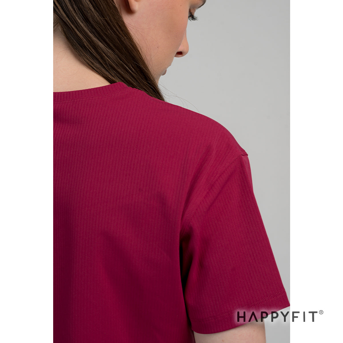 HAPPYFIT - Day to Day Cropped Tee