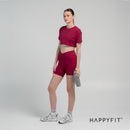 HAPPYFIT - Day to Day Cropped Tee