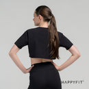 HAPPYFIT - Day to Day Cropped Tee