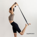 HAPPYFIT Dual Function Yoga Strap Nylon