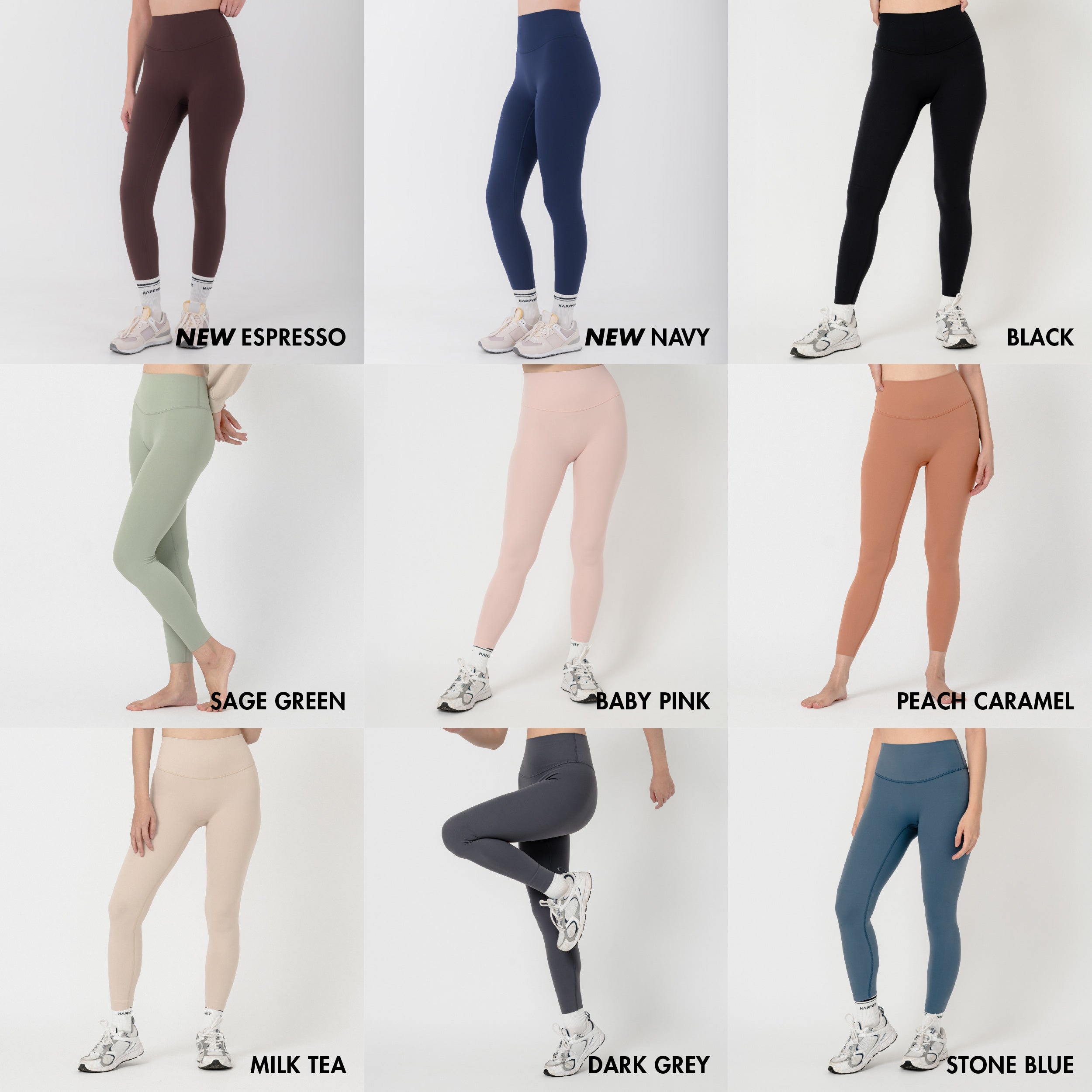 HAPPYFIT Everyday Free Size High Waist Leggings