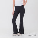 HAPPYFIT Flared Free Size Yoga Pants