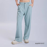 HAPPYFIT Flowy High Waist Trouser Pants