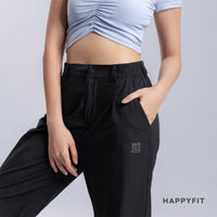 HAPPYFIT Flowy High Waist Trouser Pants