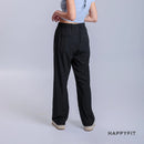HAPPYFIT Flowy High Waist Trouser Pants