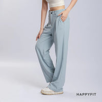HAPPYFIT Flowy High Waist Trouser Pants