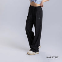 HAPPYFIT Flowy High Waist Trouser Pants
