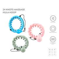 HAPPYFIT 24 Knots Massage Hula Hoop HAPPYFIT