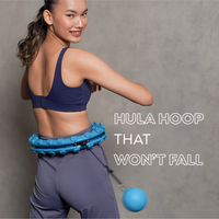 HAPPYFIT 24 Knots Massage Hula Hoop HAPPYFIT