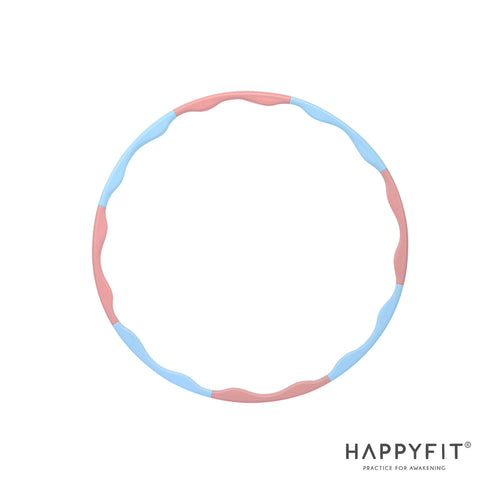 HAPPYFIT 8 Section Slimming Hula Hoop HAPPYFIT