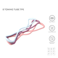 HAPPYFIT 8 Toning Tube Tpe HAPPYFIT