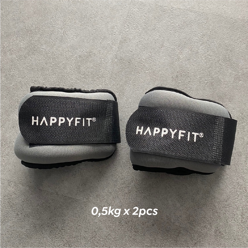 HAPPYFIT Ankle & Wrist Weights 0,5 Kg (2 Pcs) HAPPYFIT