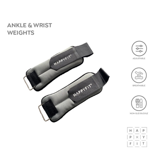 HAPPYFIT Ankle & Wrist Weights 0,5 Kg (2 Pcs) HAPPYFIT