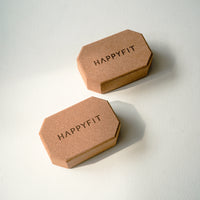 HAPPYFIT Cork Yoga Block HAPPYFIT