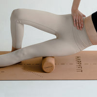 HAPPYFIT Cork Yoga Roller HAPPYFIT