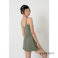 HAPPYFIT Dress Active With Built In Sports Bra And Shorts HAPPYFIT