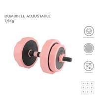 HAPPYFIT Dumbbell Adjustable 7,5 Kg HAPPYFIT