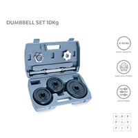 HAPPYFIT Dumbbell Set 10 Kg HAPPYFIT