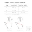 HAPPYFIT Fitness Gloves Medium Support HAPPYFIT