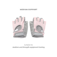 HAPPYFIT Fitness Gloves Medium Support HAPPYFIT