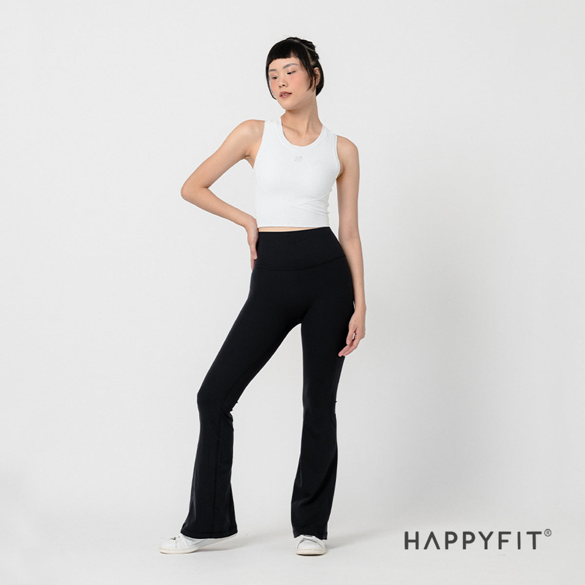 HAPPYFIT Flare Free Size Yoga Pants