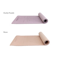 HAPPYFIT [Free Strap] Yoga Mat Tpe 8mm Asana HAPPYFIT