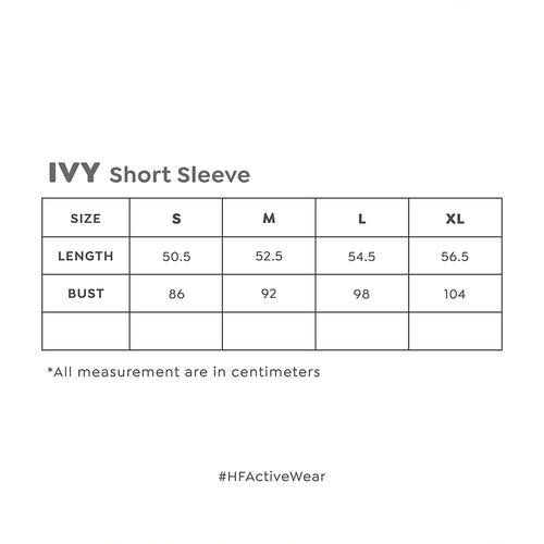 HAPPYFIT Ivy T Shirt HAPPYFIT