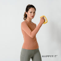 HAPPYFIT Long Sleeve Run Sports Top HAPPYFIT