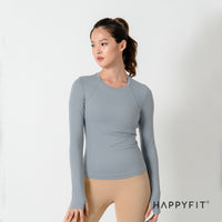 HAPPYFIT Long Sleeve Run Sports Top HAPPYFIT