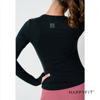 HAPPYFIT Long Sleeve Run Sports Top HAPPYFIT