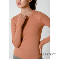 HAPPYFIT Long Sleeve Run Sports Top HAPPYFIT