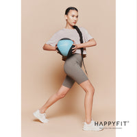 HAPPYFIT Luna Medium Sleeve Crop Top HAPPYFIT